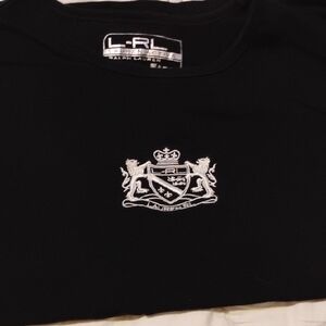 Ralph Lauren Black Short Sleeve Tee